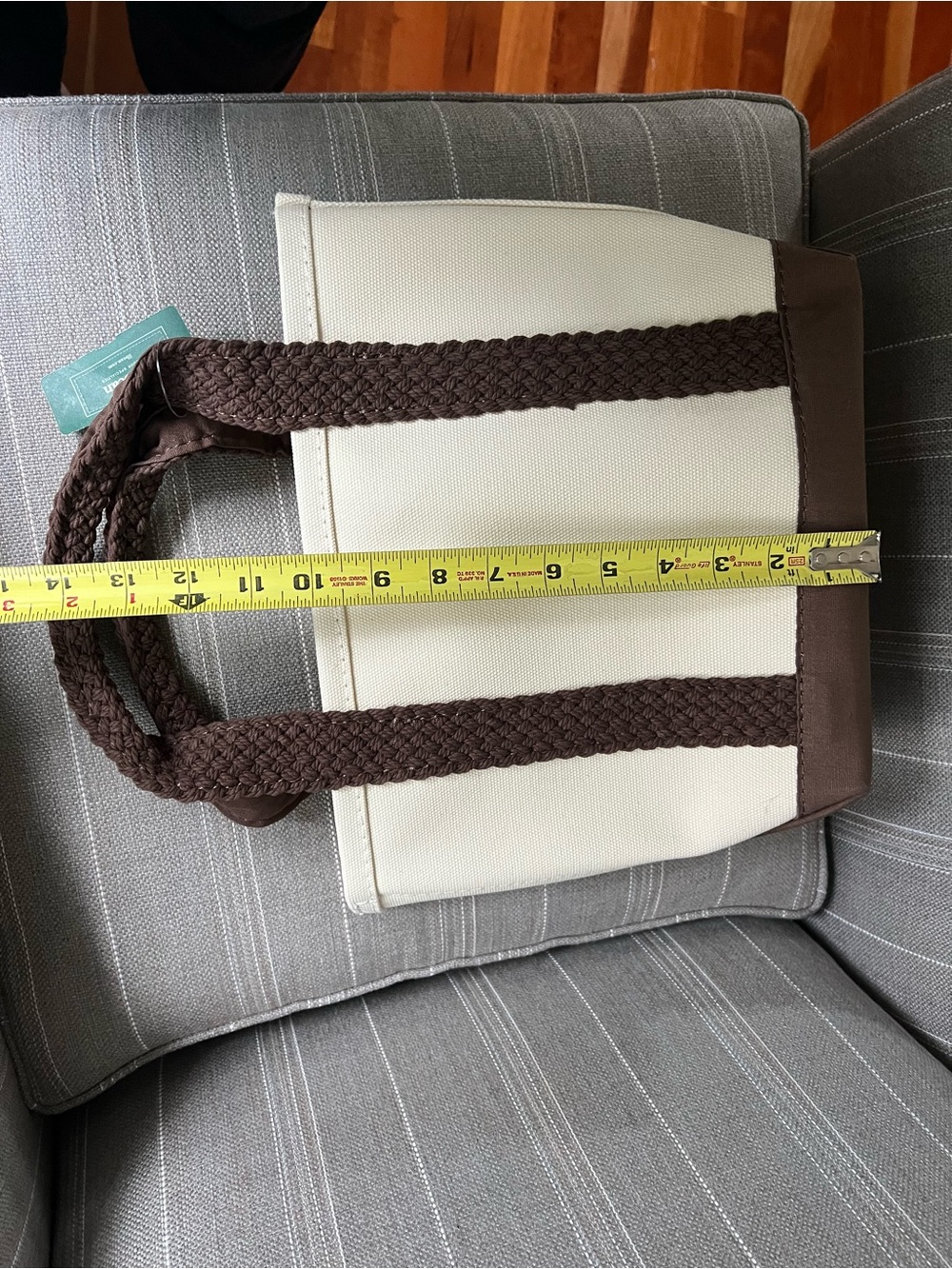 🌟NWT L.L.Bean SMALL Web Handled JAPAN Boat & Tote - Picture 10 of 11